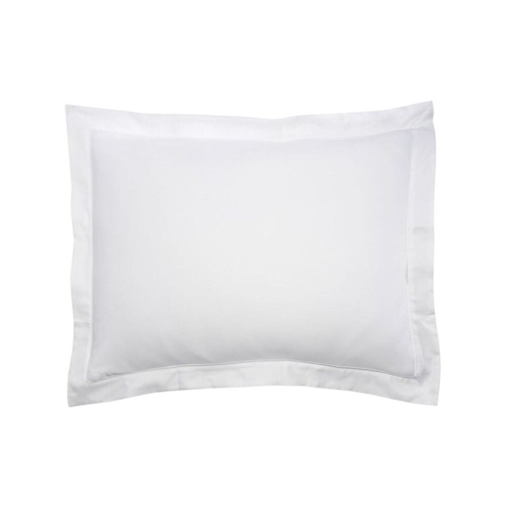 Sferra 5805 Marialva Cotton Silk King Sham White - NWT $225